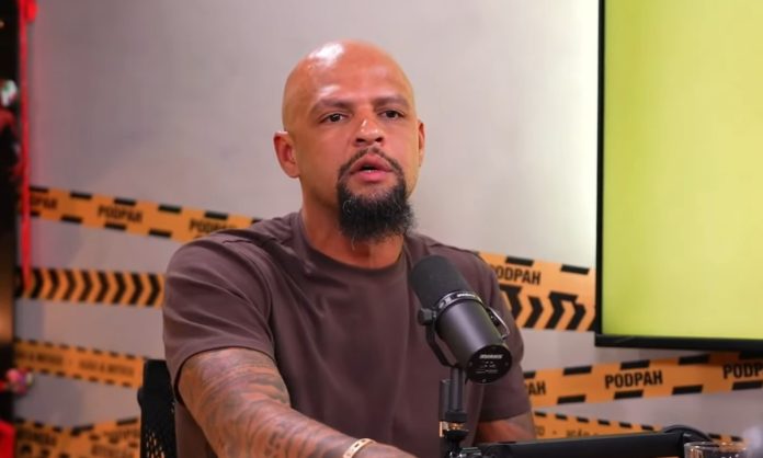 Felipe Melo foi campeão no Cruzeiro Felipe Melo em participação no Podpah