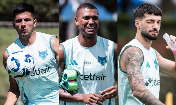 Gamarra, Walace e Lautaro Díaz ainda não completaram 7 jogos no Brasileiro