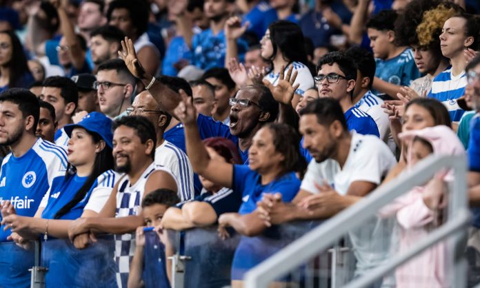 Torcida do Cruzeiro em jogo no Mineirão
