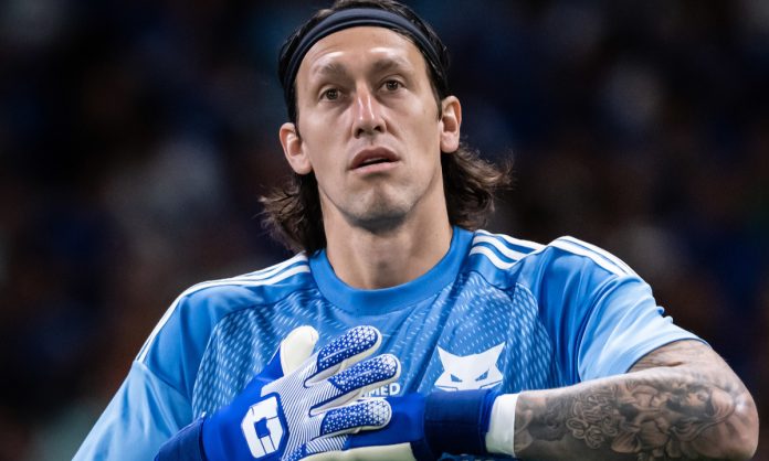 cássiogoleirocruzeiro Cássio, goleiro do Cruzeiro, em jogo no Mineirão