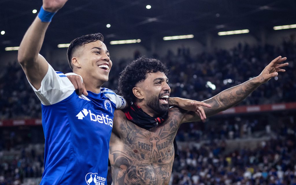 Gabigol e Kaio Jorge, atacantes do Cruzeiro (Foto: Gustavo Aleixo/Cruzeiro)