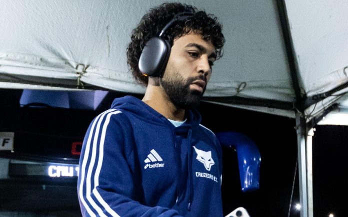Gabigol, atacante do Cruzeiro
