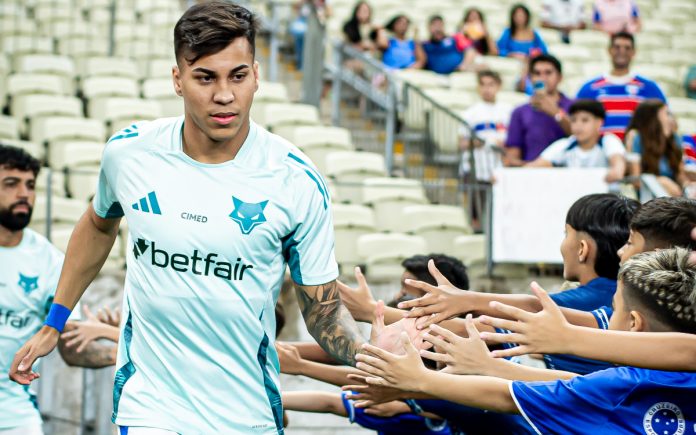 Kaio Jorge, atacante do Cruzeiro (Foto: Samuel Andrade/Cruzeiro)