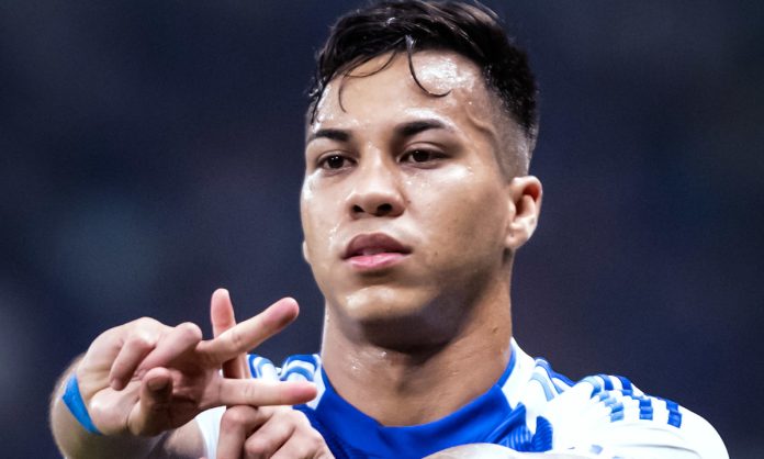 kaiojorgegolcruzeiro Kaio Jorge faz comemoração do K após gol pelo Cruzeiro