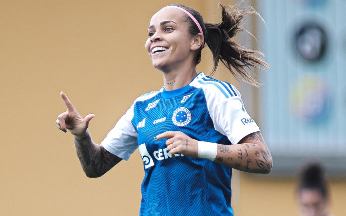Letícia Ferreira, atacante do Cruzeiro (Foto: Gustavo Martins/Cruzeiro)