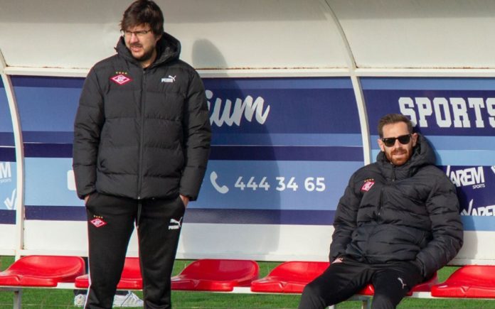 Joaquim Pinto e Tomás Amaral nos tempos de Spartak (Foto: divulgação Spartak)
