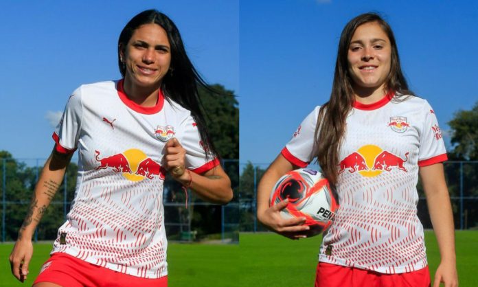 Jogadoras do Bragantino Gabi Santos e Laurinha são os novos reforços do Bragantino