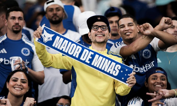 Torcida do Cruzeiro é a 5ª maior do país