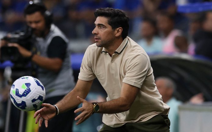 Abel Ferreira, técnico do Palmeiras, no Mineirão