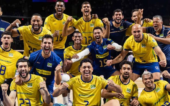 Alê e Matheus Brasília estão com a Seleção na VNL 2025