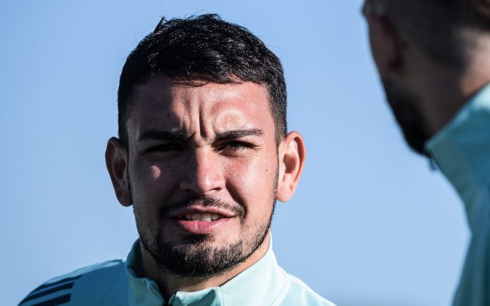 Fabrízio Peralta, do Cruzeiro, que está emprestado ao Cerro (Foto: Gustavo Aleixo/Cruzeiro)
