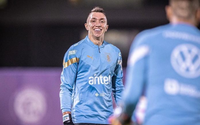 Goleiro Muslera, ídolo da seleção uruguaia (Foto: Divulgação/Uruguai)