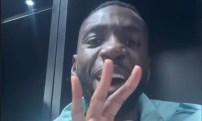 Bolasie em vídeo pós vitória