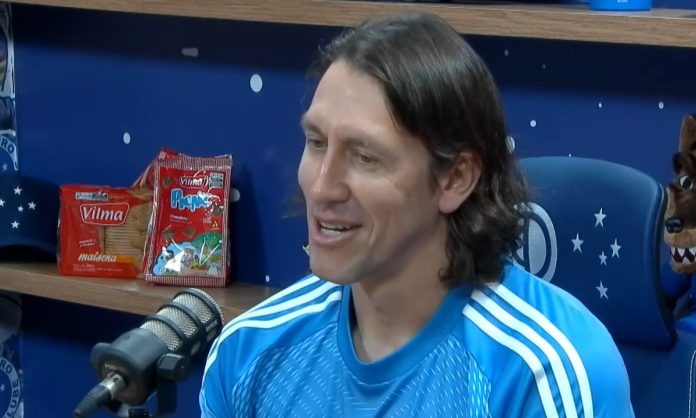 Cássio em entrevista ao Cruzeiro Cast