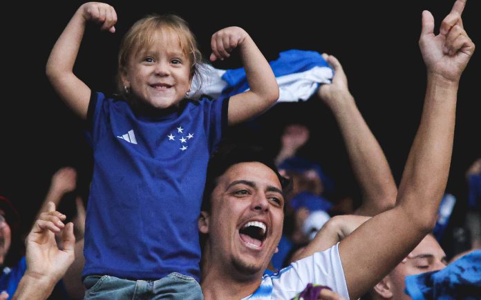 Torcida do Cruzeiro no Mineirão (Foto: Gustavo Martins/Cruzeiro)