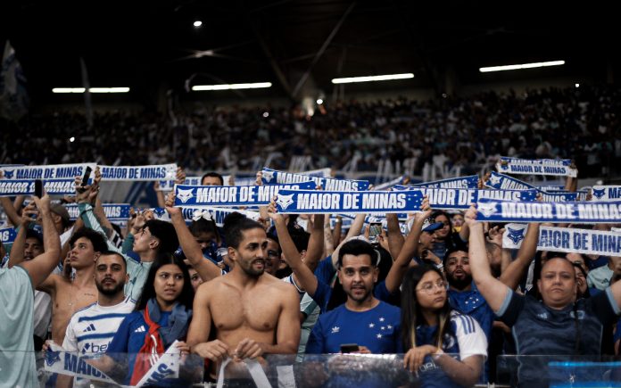 Torcida do Cruzeiro no Mineirão (Foto: Gustavo Martins/Cruzeiro) Torcida do Cruzeiro no Mineirão (Foto: Gustavo Martins/Cruzeiro)