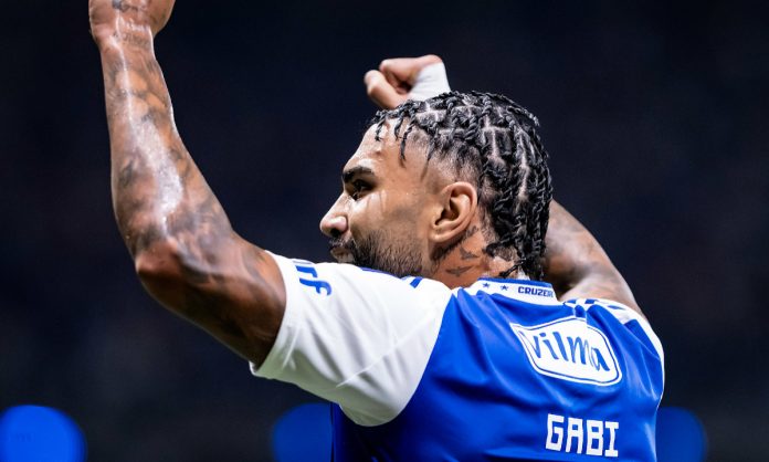 Gabigol tem nove gols em 22 jogos pelo Cruzeiro