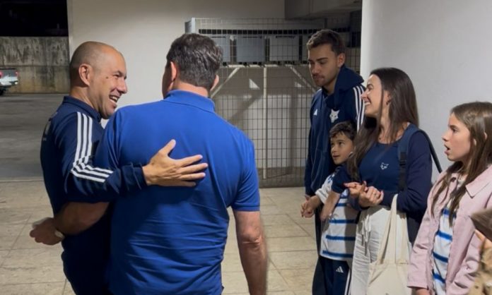 Jardim teve momento com familiares e Pedrinho