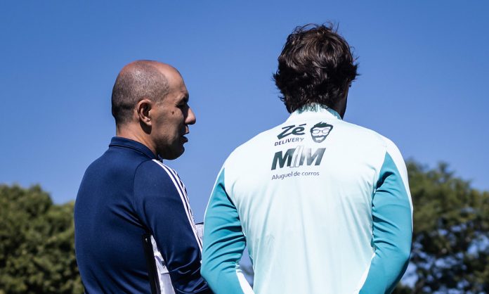 Leonardo Jardim em conversa com Lucas Silva Leonardo Jardim em conversa com Lucas Silva