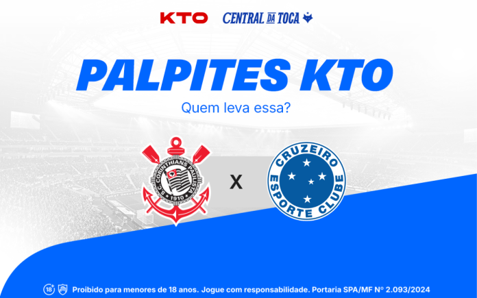 Corinthians x Cruzeiro: palpites KTO