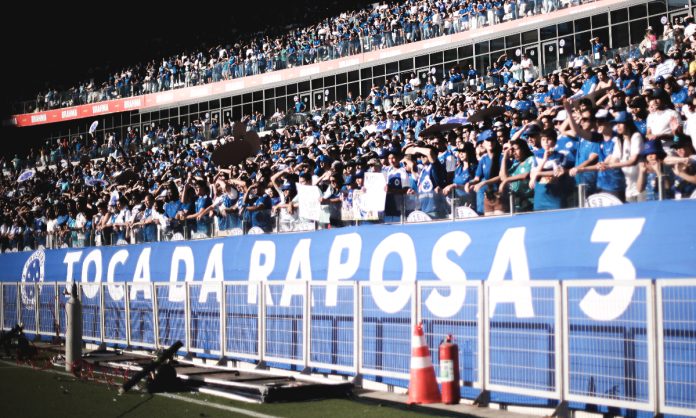 Torcida do Cruzeiro no Mineirão