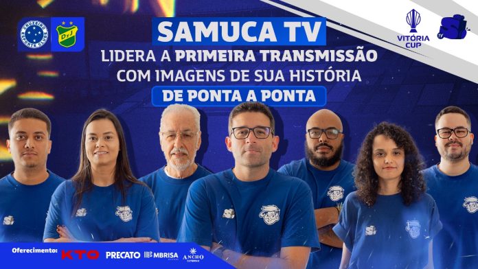 Samuca TV liderou audiência de transmissão de jogo do Cruzeiro de ponta a ponta