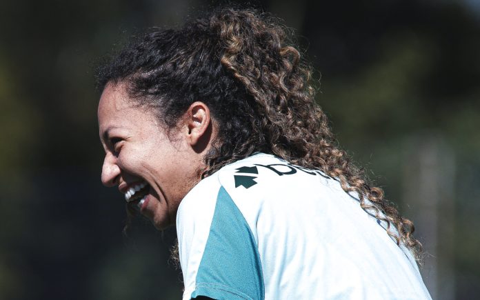 Byanca Brasil no treino desta terça-feira (15)