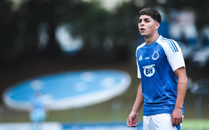 Baptistella é um dos principais nomes do Cruzeiro na Copinha (Foto: Gustavo Martins/Cruzeiro)