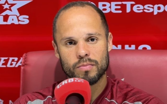 douglasbaggiocrb Douglas Baggio, do CRB, analisou duelos com o Cruzeiro
