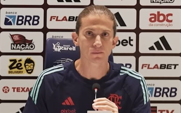 Filipe Luís, técnico do Flamengo Filipe Luís, técnico do Flamengo