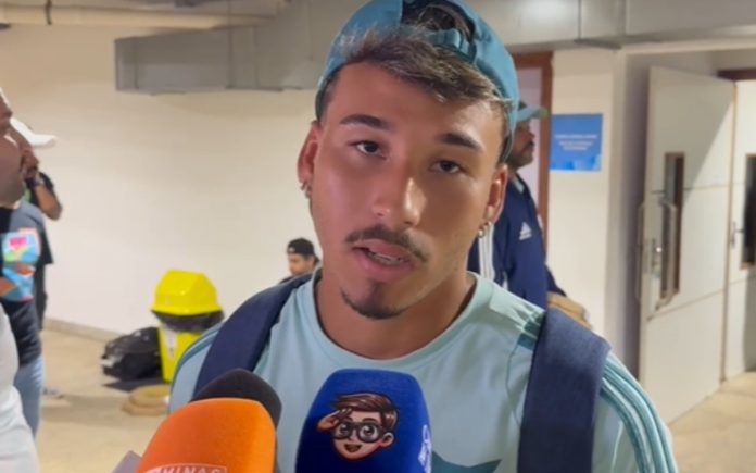Japa, do Cruzeiro, após jogo contra o Banfield