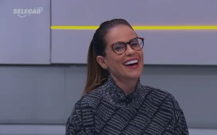 Joanna de Assis externou felicidade da filha com a liderança do Cruzeiro