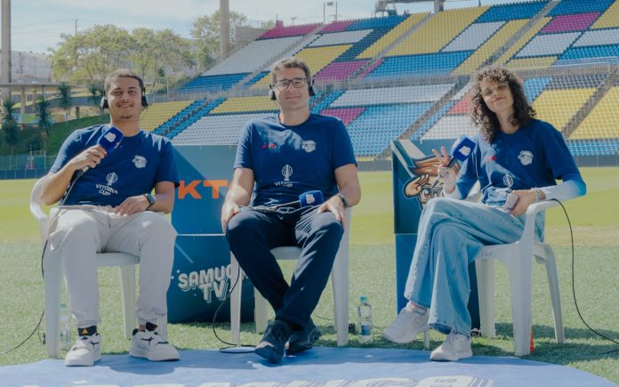 Samuca TV transmitiu a Vitória CUP com imagens