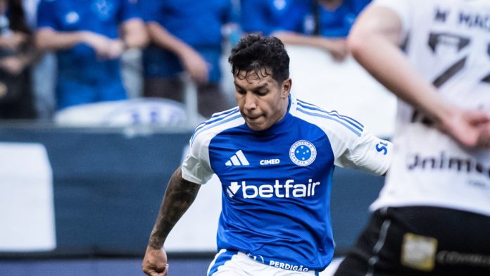 Lucas Romero, jogador do Cruzeiro