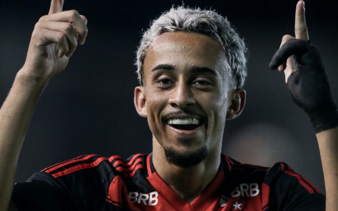 Matheus Gonçalves, atacante do Flamengo