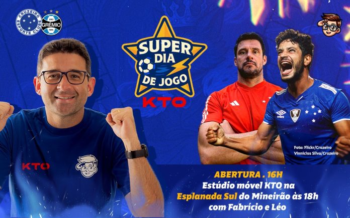 Cruzeiro x Grêmio terá Super Dia de Jogo KTO no Mineirão