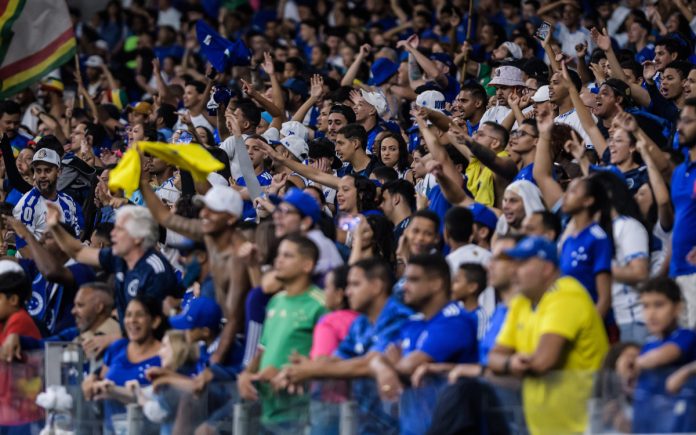 Torcida do Cruzeiro no Mineirão
