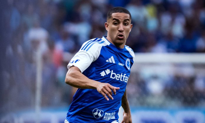 Christian em jogo do Cruzeiro