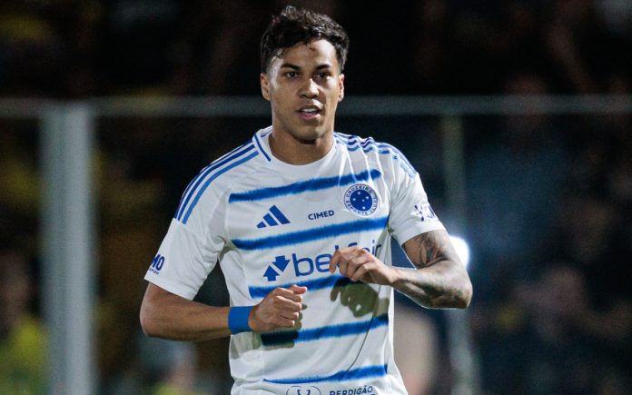 Kaio Jorge em jogo diante do Mirassol (Foto: Rapha Marques/Cruzeiro)
