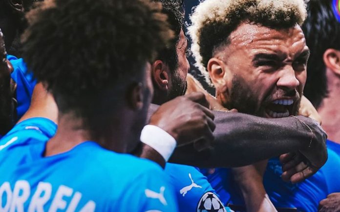 Jajá comemora gol pelo Pafos, do Chipe (Foto: Divulgação/Pafos)