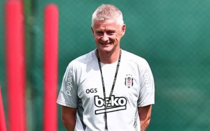 Gunnar Solskjaer, agora ex-técnico do do Besiktas (Foto: Divulgação/Besiktas)