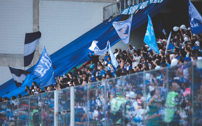 Torcida do Cruzeiro na Arena Independência, em Belo Horizonte (Foto: Gustavo Martins/Cruzeiro)