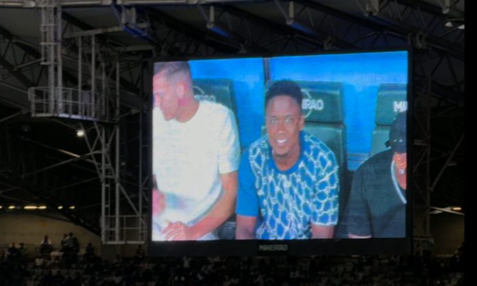 Luis Sinisterra, novo reforço do Cruzeiro, no Mineirão