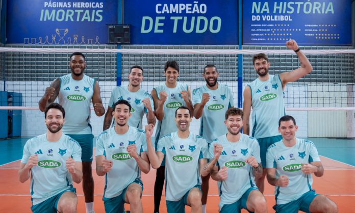 Sada Cruzeiro em treino na temporada 2025/2026