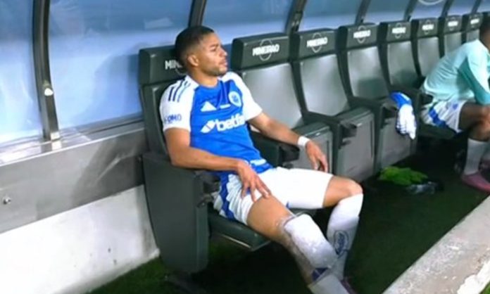 Wanderson, atacante do Cruzeiro