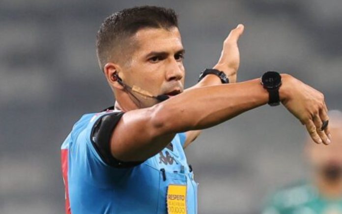 Bruno Arleu de Araújo (Fifa-RJ) apitará Cruzeiro x Goiás (Foto: Cesar Greco/Palmeiras)