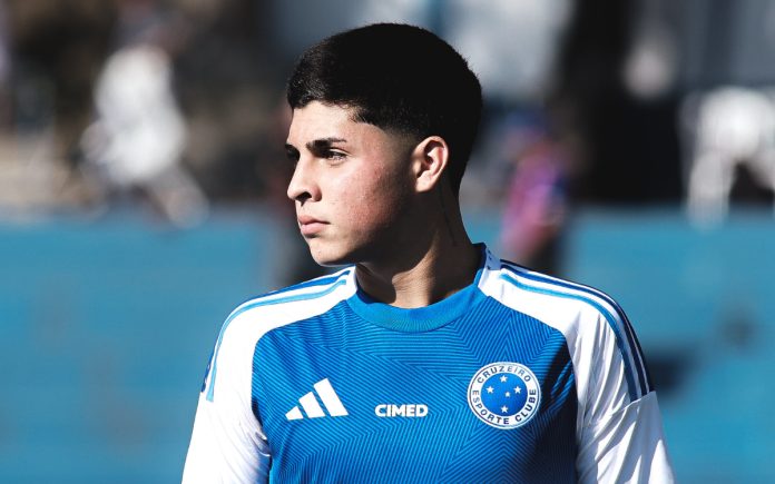 cauanbaptistellacruzeirosub-20 Cauan Baptistella, meia do sub-20 do Cruzeiro