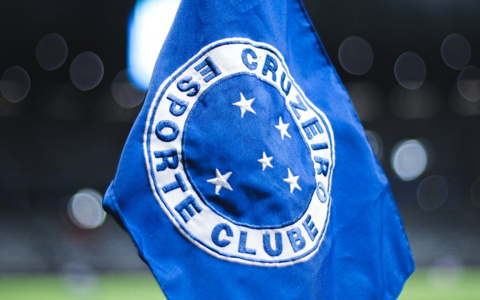 Bandeira do Cruzeiro no Mineirão, em BH