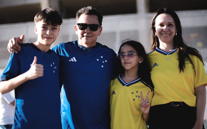Família cruzeirense no Mineirão, em BH