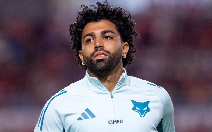 gabigolcruzeiromaceió Gabigol atuou pelo Cruzeiro contra o CRB, em Maceió